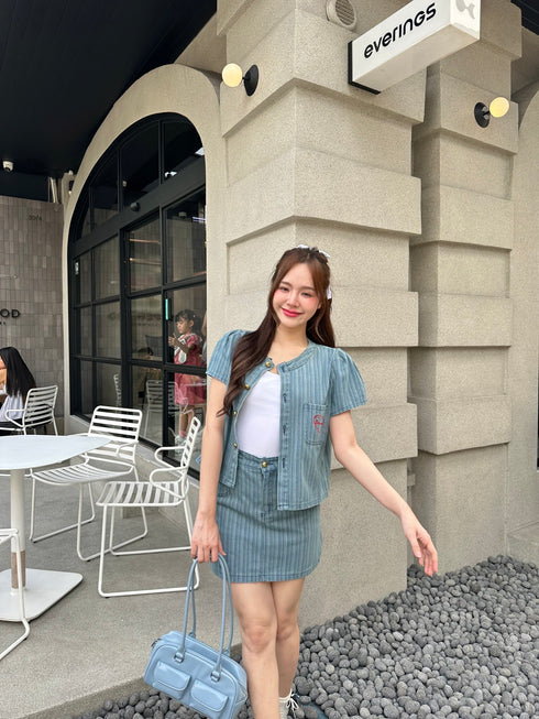 Women Fashion Denim Co-Ord Sets